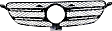 2016 Mercedes Benz GLE350d 4Matic - Grille, Textured Black, For Models Without Surround View Camera