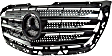 Grille, Black Shell and Insert, Base Model
