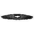 Grille, Painted Black Shell and Insert, 4 Cyl., 2.5L Engine, CAPA Certified