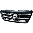 Base Grille Black Shell with Gray Insert CAPA Certified