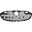 Front Grille Assembly, Textured Black Shell and Insert, Grille