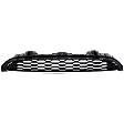 2014-2021 Mini Cooper - Center Grille, Textured Black Shell and Insert, S Model