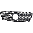 Grille Textured Black Shell and Insert