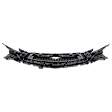 2017-2021 Mazda CX-5 - Grille, Painted Black, For Models without Around View Monitor