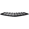 2010 Mercedes Benz E350 Base - Grille, Chrome Shell with Painted Black Insert, Sedan, For Models Without Distronic Cruise Control, With Avantgarde Package