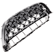 Grille, Chrome Shell with Black Insert, F60 Body