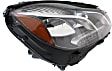 2014-2016 Mercedes Benz E550 - Passenger Side Headlight, with Bulb, LED, Clear Lens