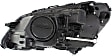 2014-2016 Mercedes Benz E550 - Passenger Side Headlight, with Bulb, LED, Clear Lens
