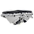 2006 Mercedes Benz C350 - Driver and Passenger Side Halogen Headlight, With bulb(s), OE Replacement, Sedan