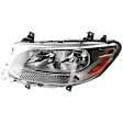 2019-2022 Mercedes Benz Sprinter 2500 - Driver Side Headlight, with Bulb, Halogen, Clear Lens, Base Model