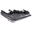 Passenger Side Headlight, with Bulb, LED, Clear Lens