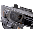 Passenger Side Headlight, with Bulb, LED, Clear Lens