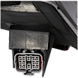 Passenger Side Headlight, with Bulb, LED, Clear Lens