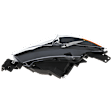 Passenger Side Halogen Headlight, Without bulb(s), OE Replacement