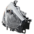 Passenger Side Halogen Headlight, Without bulb(s), OE Replacement