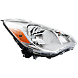 Passenger Side Halogen Headlight, With bulb(s), OE Replacement, CAPA Certified