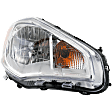 Passenger Side Halogen Headlight, With bulb(s), OE Replacement, CAPA Certified