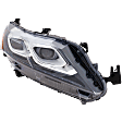 Passenger Side LED Headlight, With bulb(s), CAPA Certified