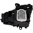 Passenger Side LED Headlight, With bulb(s)
