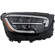 Passenger Side LED Headlight, With bulb(s)