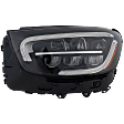 Driver Side LED Headlight, With bulb(s)