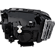 Passenger Side LED Headlight, With bulb(s)