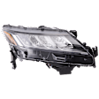 Passenger Side LED Headlight, With bulb(s)