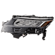 Driver Side LED Headlight, With bulb(s)