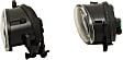 Front, Driver and Passenger Side Fog Light, With Bulb, Halogen, With HID Headlights