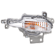 Front, Passenger Side Turn Signal Light, With bulb(s)