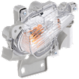 Front, Driver Side Turn Signal Light, With bulb(s)