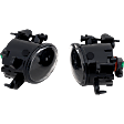Front, Driver and Passenger Side Halogen Fog Light, With bulb(s)