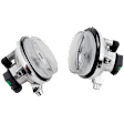 Driver and Passenger Side Fog Light, With Bulb(s), Halogen