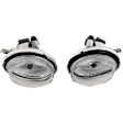 Driver and Passenger Side Fog Light, With Bulb(s), Halogen