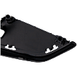 Front, Passenger Side Fog Light Cover, Black, 4 Cyl., 2.0L Engine