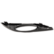 Front, Driver Side Fog Light Trim, Textured Black