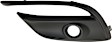 Front, Driver Side Fog Light Trim, Textured Black, Mexico Built