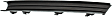 Front, Passenger Side Fog Light Trim, Textured Black