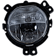Passenger Side Driving Light, with Bulb, For Models with Halogen Headlight, with Fog Lights, CAPA CERTIFIED