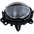 Passenger Side Driving Light, with Bulb, For Models with Halogen Headlight, with Fog Lights, CAPA CERTIFIED