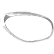Passenger Side, Headlight Bezel, Chrome