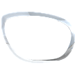 Passenger Side Headlight Bezel, Chrome
