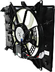 Radiator Fan - Includes Blade, Motor, Shroud and Control Unit, 4 Cyl., 2.0L Engine