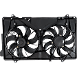 OE Replacement Radiator Fan, 2.5L, 4Cyl, Dual fan