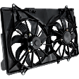 OE Replacement Radiator Fan, 2.5L, 4Cyl, Dual fan