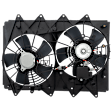 2014 Mazda CX-9 - Radiator and A/C Condenser Fan 6 Cyl 3.7L, For Models With Standard Duty Cooling, Without Towing Package, Dual fan