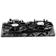 2014 Mazda CX-9 - Radiator and A/C Condenser Fan 6 Cyl 3.7L, For Models With Standard Duty Cooling, Without Towing Package, Dual fan