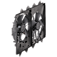 2014 Mazda CX-9 - Radiator and A/C Condenser Fan 6 Cyl 3.7L, For Models With Standard Duty Cooling, Without Towing Package, Dual fan