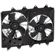 2014 Mazda CX-9 - Radiator and A/C Condenser Fan 6 Cyl 3.7L, For Models With Standard Duty Cooling, Without Towing Package, Dual fan
