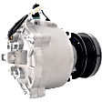 2010 Mitsubishi Lancer Ralliart - A/C Compressor, GAS, 6 Groove; Qs90, With Clutch, 6-Groove Pulley, 2.0L 4Cyl